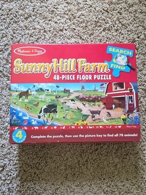 Melissa & Doug SunnyHill Farm Floor Puzzle